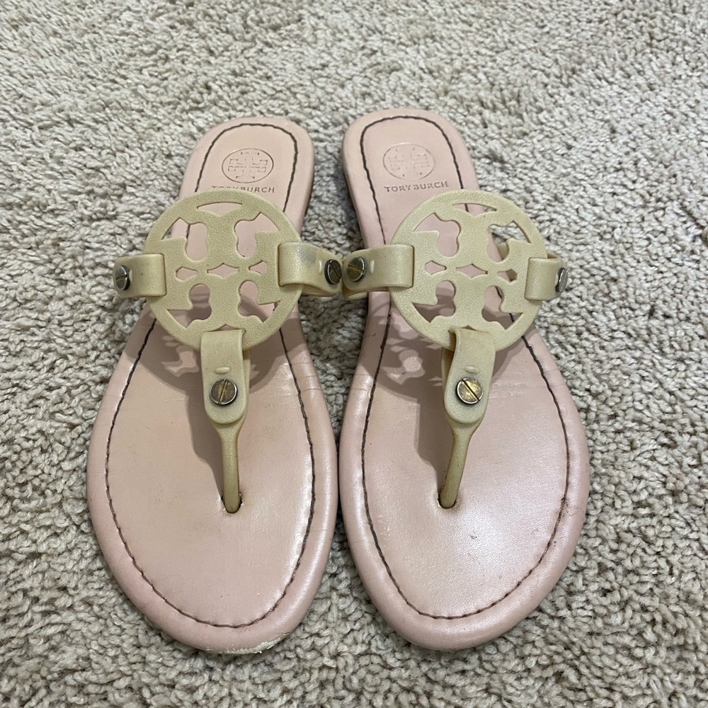 Tory Burch size 10 rubber sandals